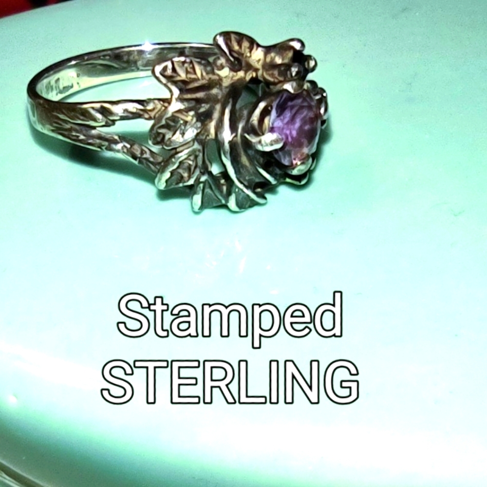 Vintage Sterling Silver Ring